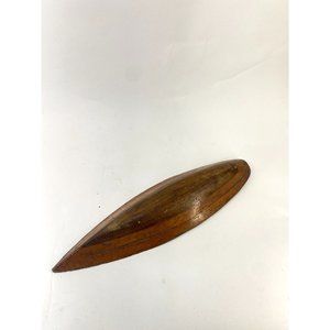 19" Wooden Wall Decor Piece Pointed Edges